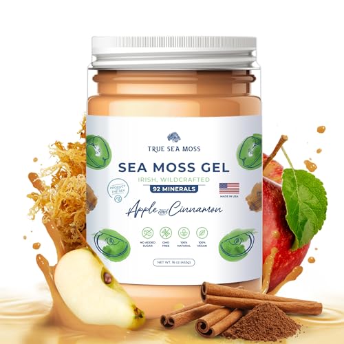Wildcrafted Irish Sea Moss Gel Vegan-Friendly Health Supplement L96461