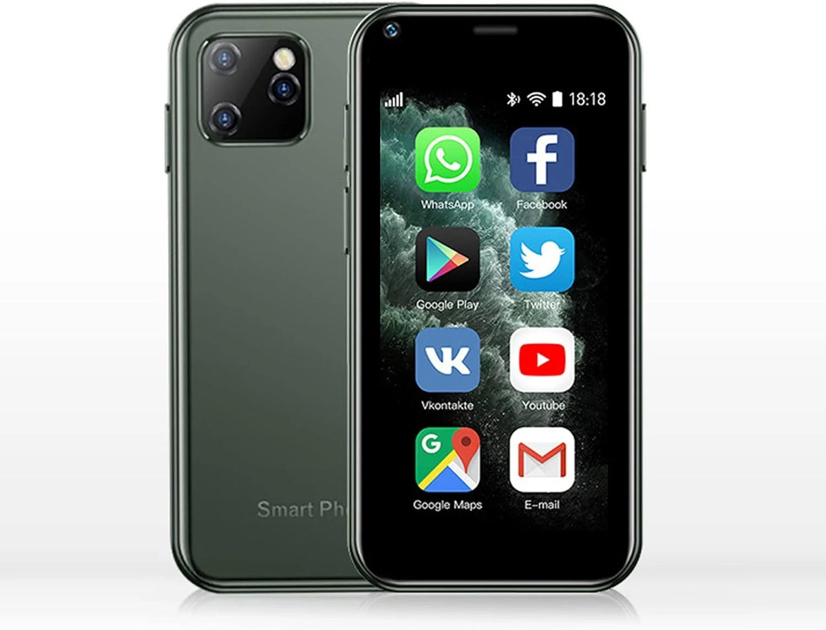 Mini Mobile Phone 2.5 in Cell Phone WiFi GPS 1GB+8GB Quad Core Android Smart Phone R219