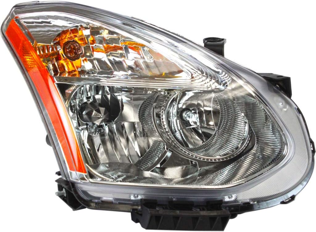 Headlight Assembly for Nissan Rogue 2013 Passenger Side Halogen O36075