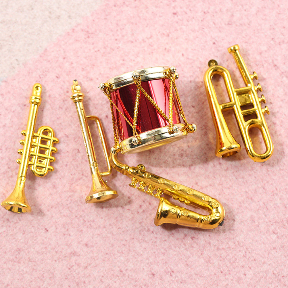 25 Pcs Plastic Dollhouse Accessories Toys X1974