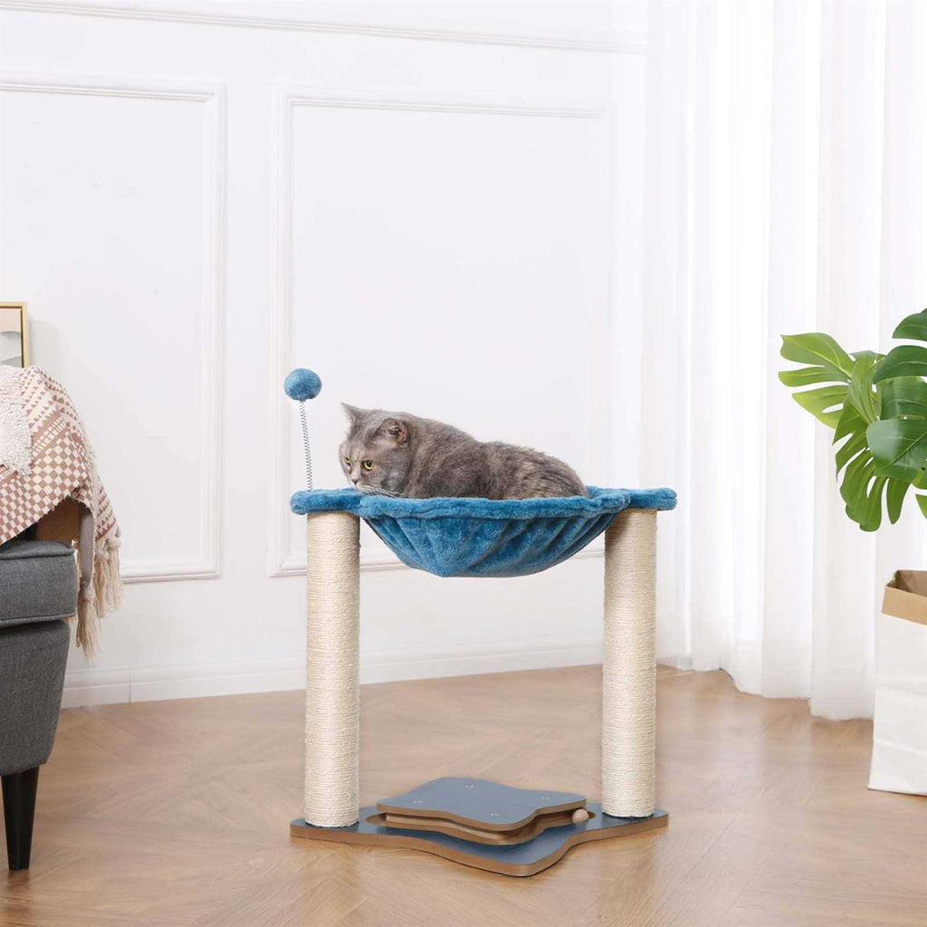 3 in 1 Cat Scratching Post with Hammock K756430