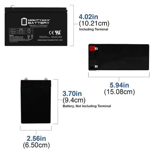 12V 8Ah Battery D9075