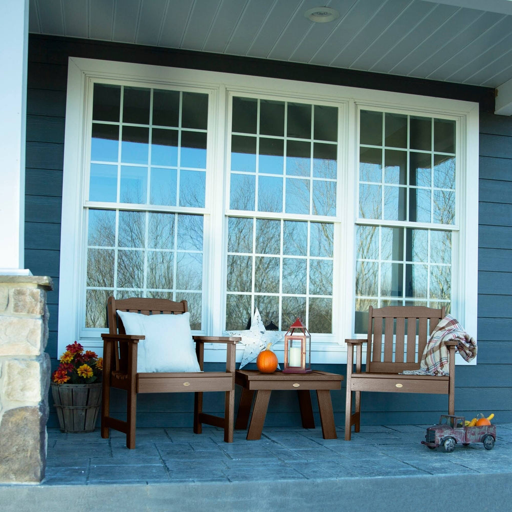 Black 3-Piece Plastic Patio Conversation Set B21583