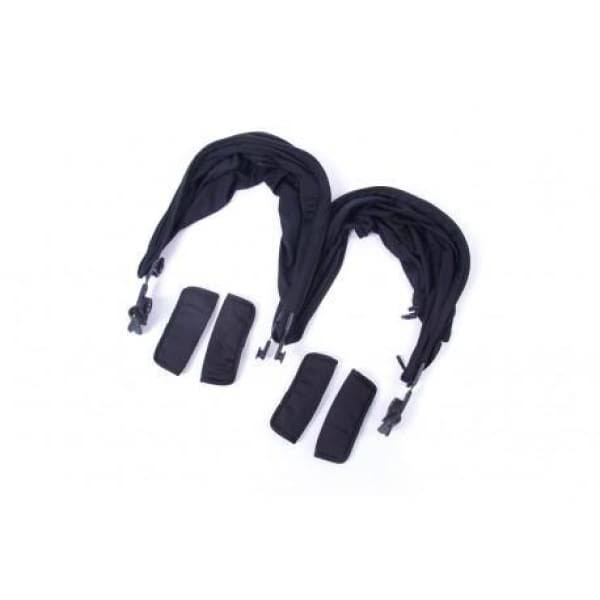 Black Twin Color Accessories Pack with Canopies, Liners, Shoulder Pads T534