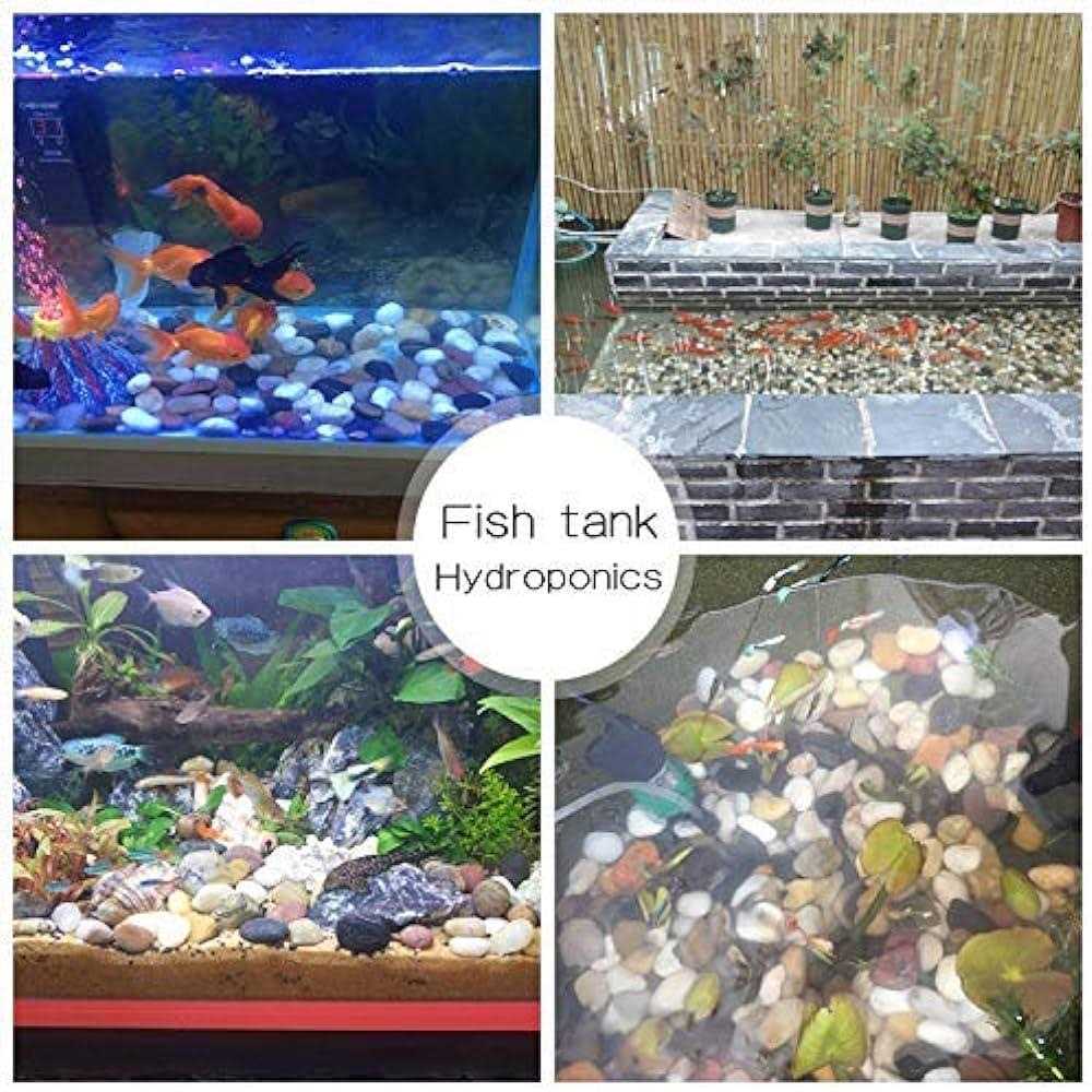 River Rock Stones Natural Decorative Polished Mixed Pebbles Gravel F5491