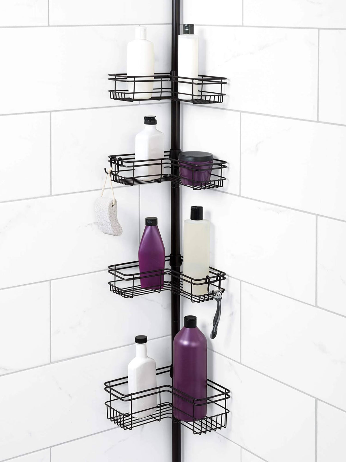 Bronze Pole Shower Caddy T849