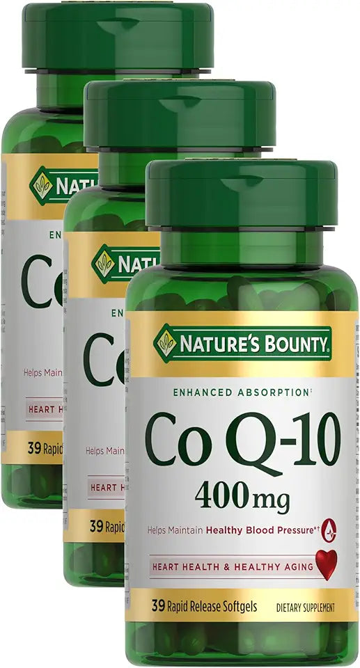 400mg CoQ10 Softgels Pack of 3 H98705