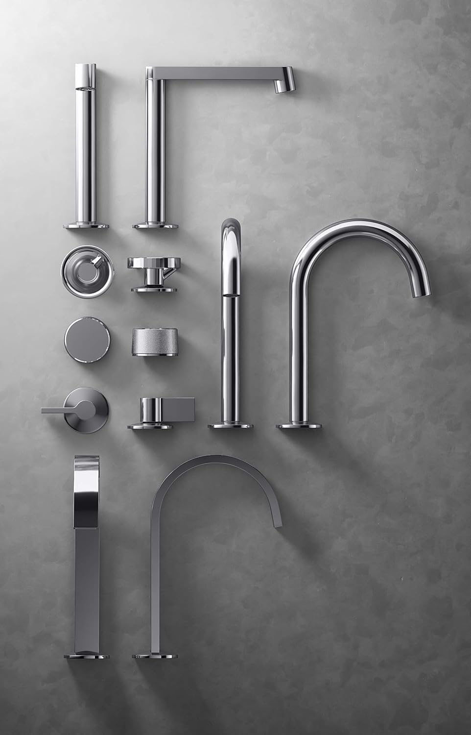 Polished Chrome Shower Trim F277