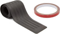 Black Rubber Rear Bumper Protector Trim Guard, 35 in, Pack of 2 J1555