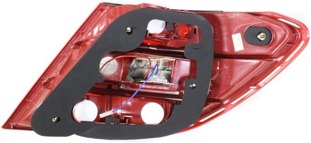 2008-2011 Mercedes-Benz C350 Tail Light Assembly Driver Side w/Bulbs V700