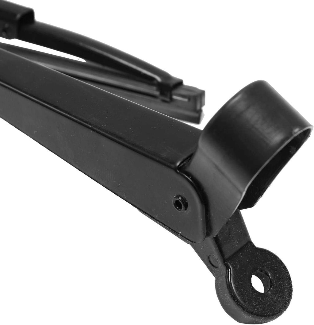12V Universal Electric Windshield Wiper Motor Kit for UTV ATV Windshields, 110° Sweep, 17.7" Arm, 15.7" Blade Pack of 2 P839