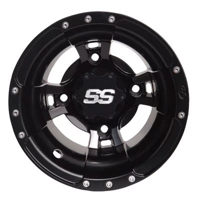 Alloy Sport Wheels 9X8 3.0 + 5.0 Black T717