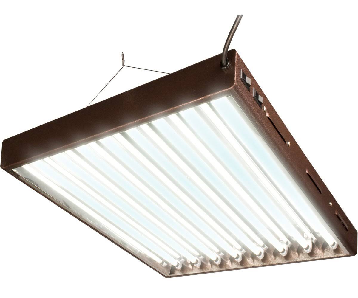 T5 4ft 4 Tube Fixture with Bulbs J555