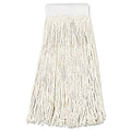 Cotton Fiber Mop Head, White, 24oz, 12/Carton A178369