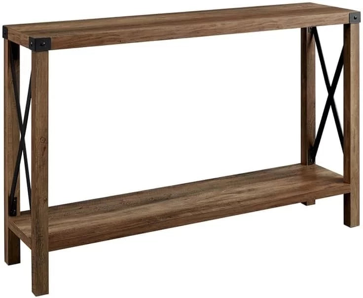 Rustic Oak Entry Table W249548