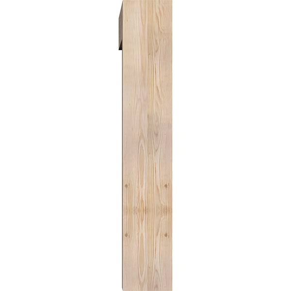 Douglas Fir Smooth Bracket with Offset Brace K191487