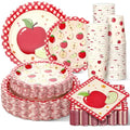 250 Pcs Fall Disposable Tableware Set Serves 50 K297