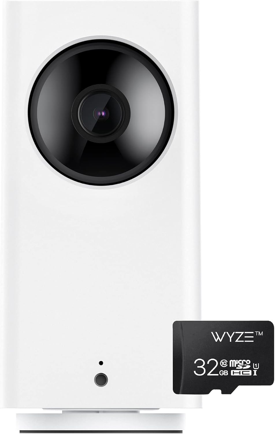 White 1080p Pan/Tilt/Zoom Wi-Fi Indoor Camera with Color Night Vision S717644