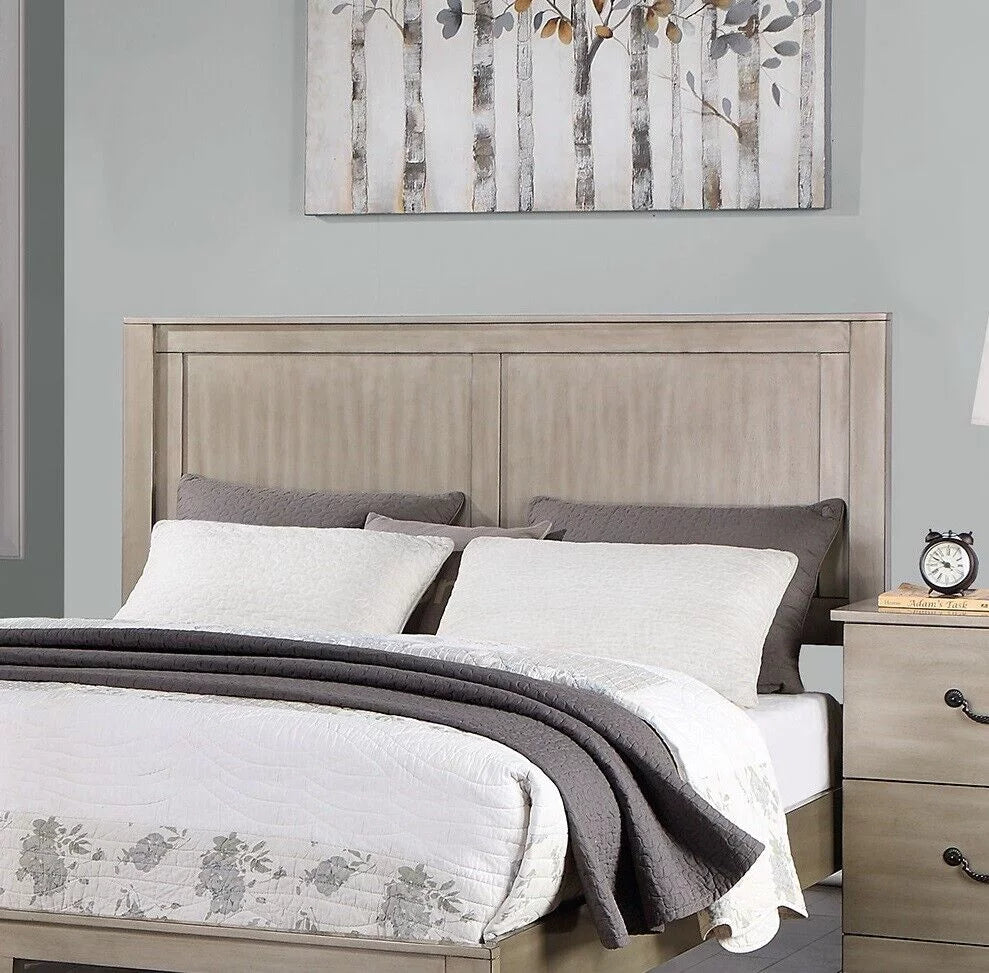 Cal King Size 6pc Bedroom Set with Dresser Mirror Nightstands Chest N53071