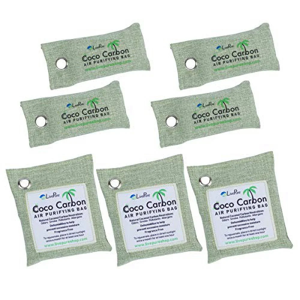 Coconut Carbon Air Purifying Bag 7-Pack U606