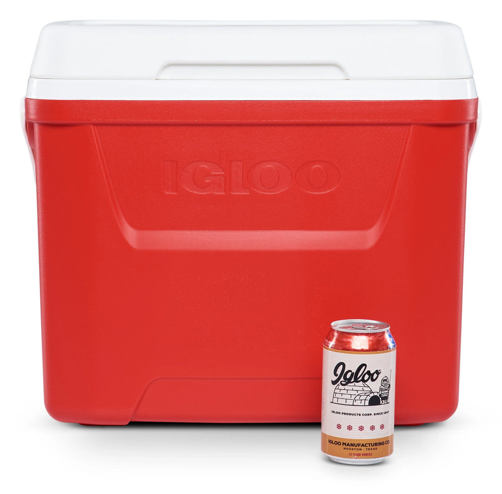 28 QT Red Ice Chest Cooler J614415