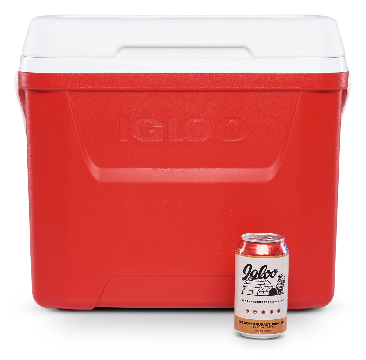 28 QT Red Ice Chest Cooler J614415