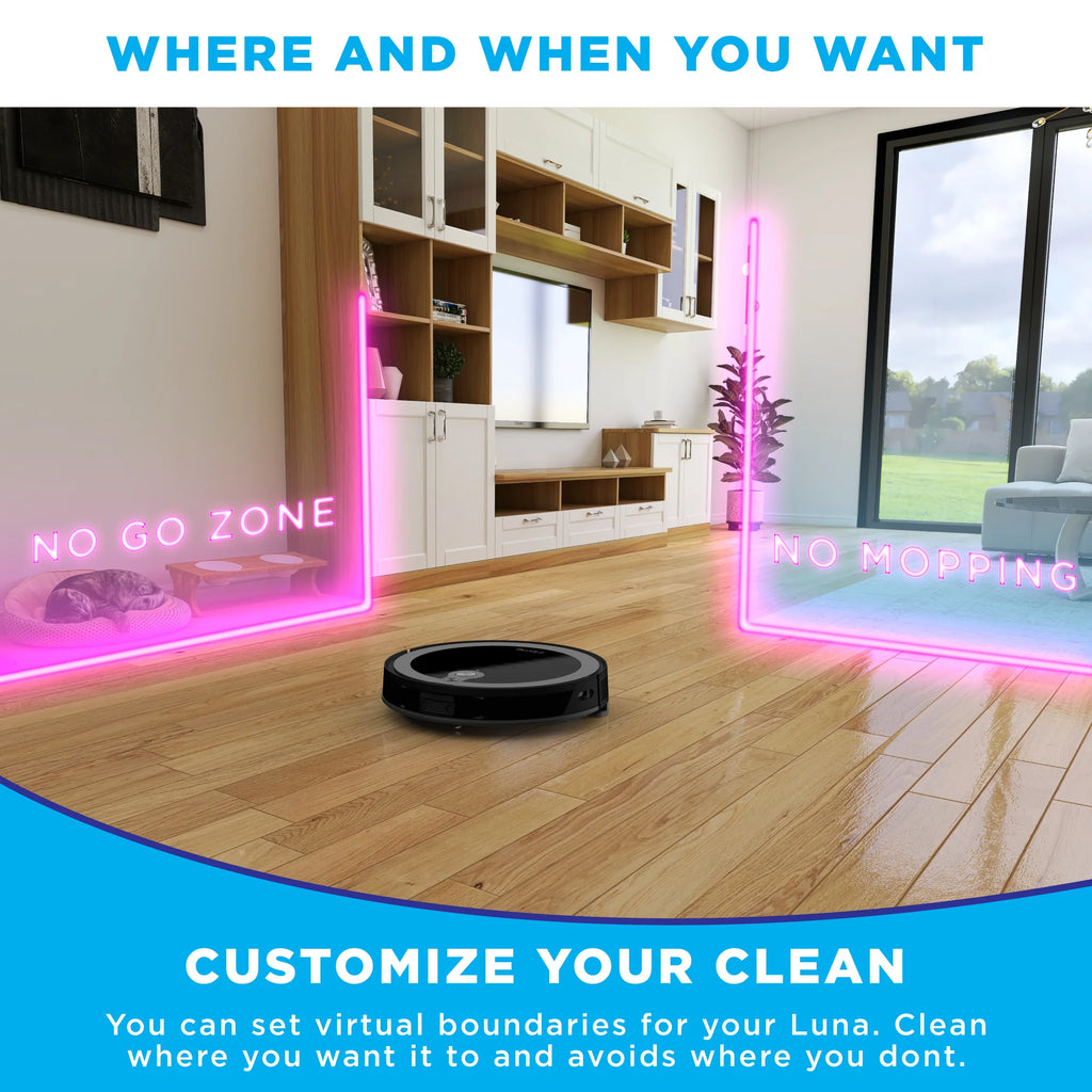 2-in-1 LIDAR Robot Vacuum and Vibrating Mop L343643