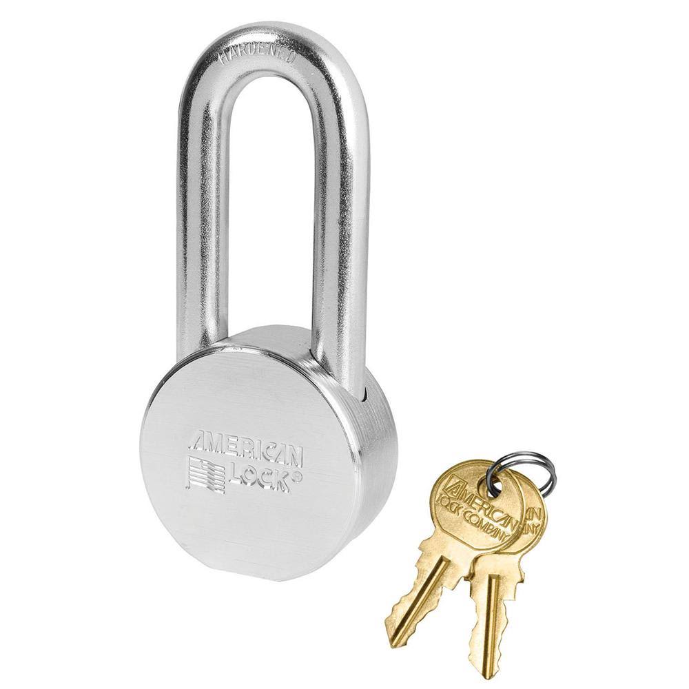 Solid Steel Blade Cylinder Padlock J18254