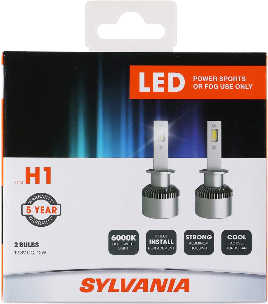 H1 LED Powersport Headlight Bulbs - 2 Pack Q3577