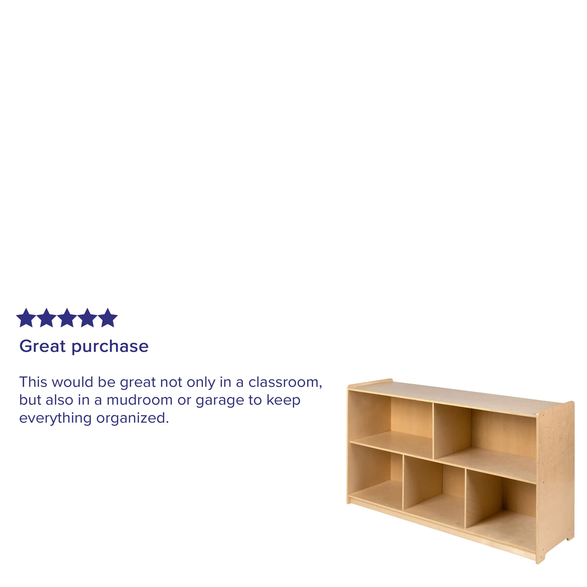 Wooden 5 Section Storage Cabinet Q24064
