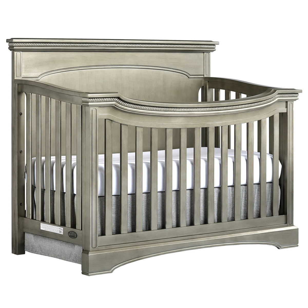 Antique Bronze Flat Top Convertible Crib W6006