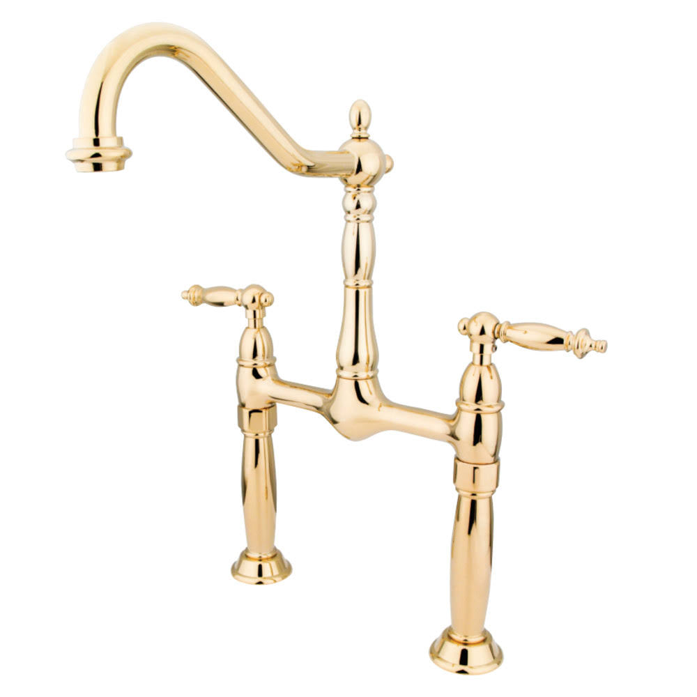Polished Brass Vessel Sink Faucet D25555
