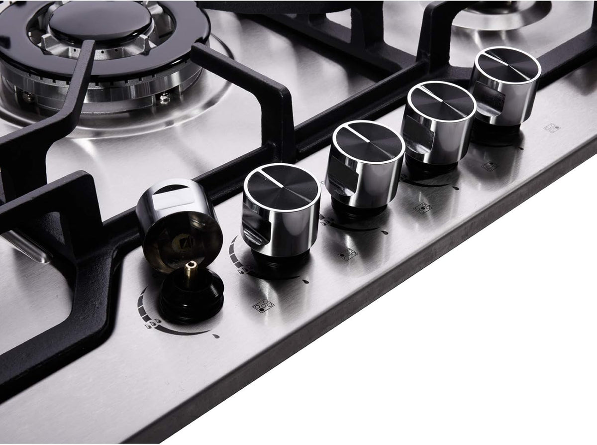 34 Inch 5 Burners Stainless Steel Gas Cooktop A2922