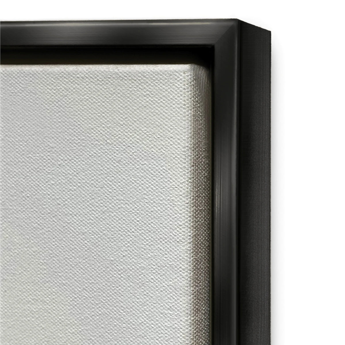 Jet Black Framed Art Print Wall Art H871