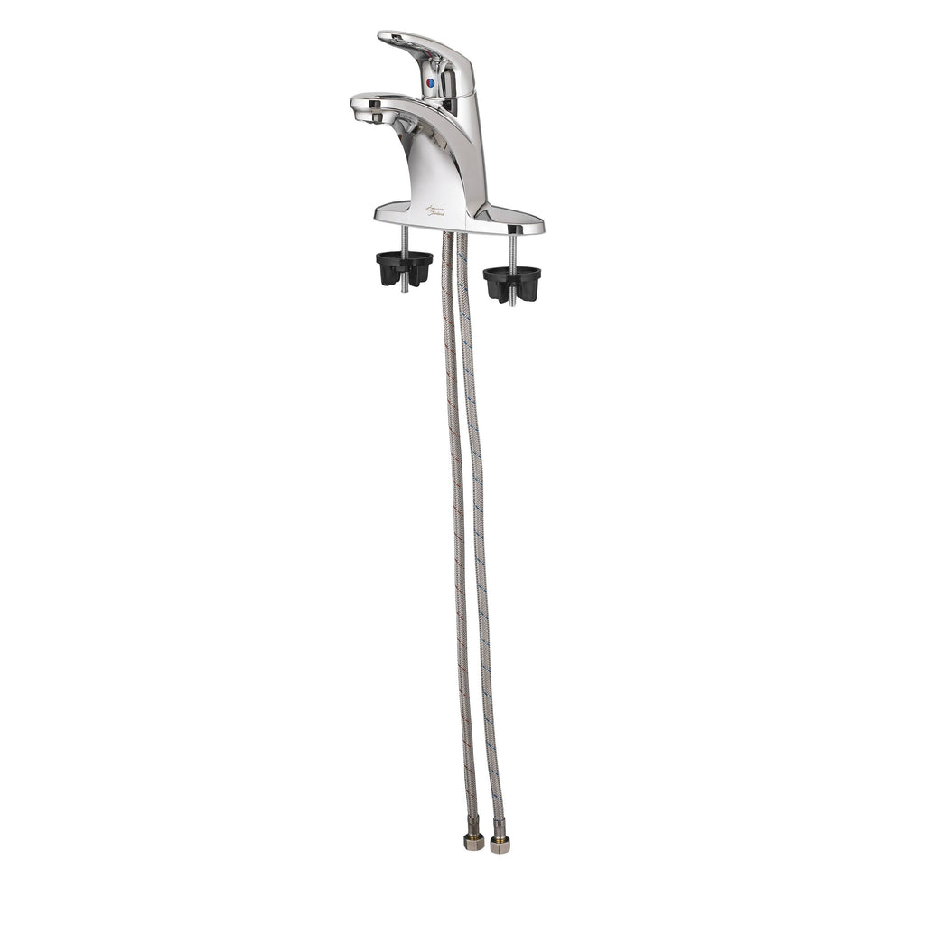 Polished Chrome Single-Handle Centerset Bathroom Faucet J6965