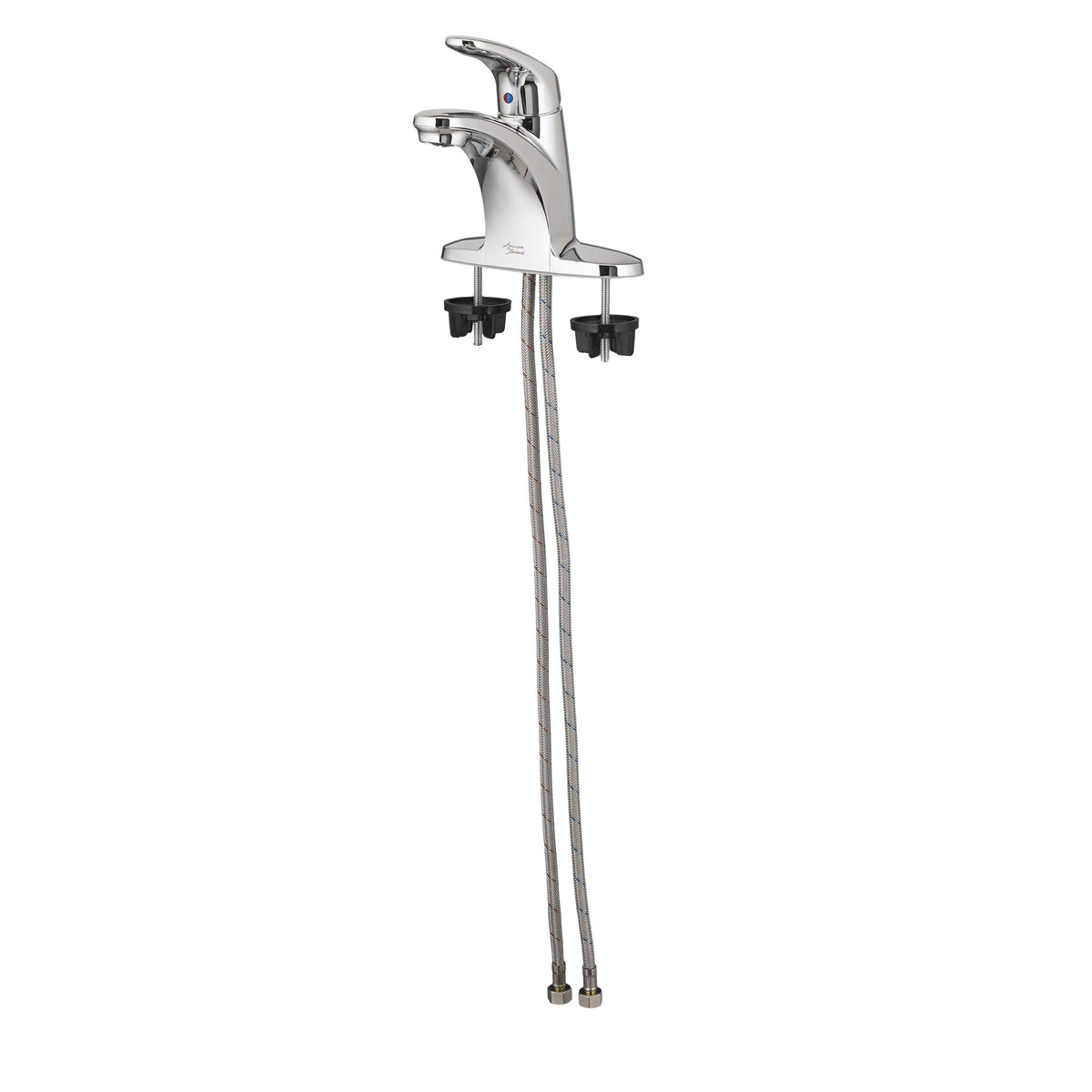 Polished Chrome Single-Handle Centerset Bathroom Faucet J6965