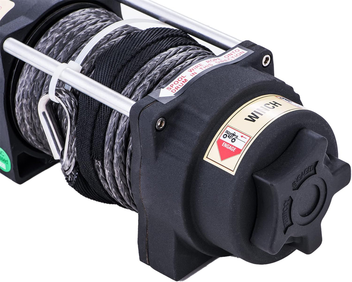 6000lb 12V Winch with Synthetic Rope and Wireless Remote Control Y753
