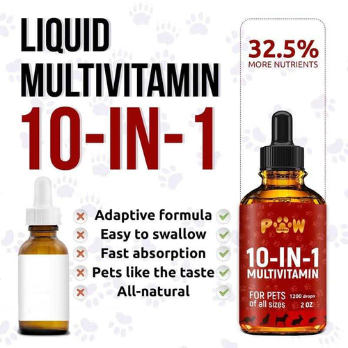 10 In 1 Cat & Dog Multivitamin Hip & Joint Vitamins S5026