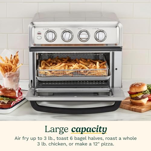 8-1 Stainless Steel Air Fryer Convection Toaster Oven A460