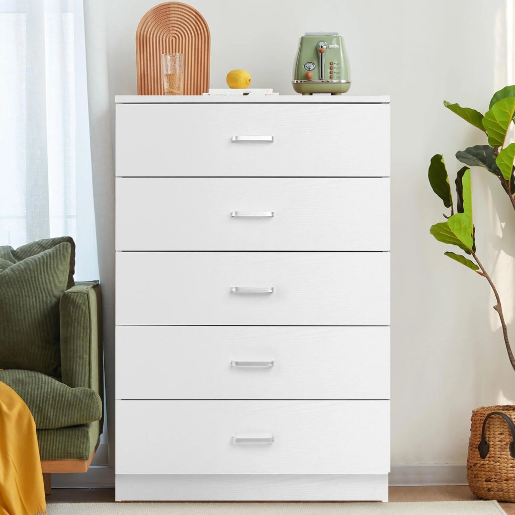 Black 4 Drawer Dresser V187