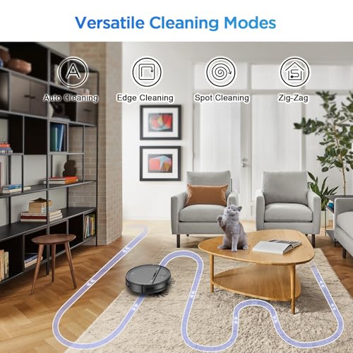 2-in-1 Robot Vacuum and Mop Combo M840195