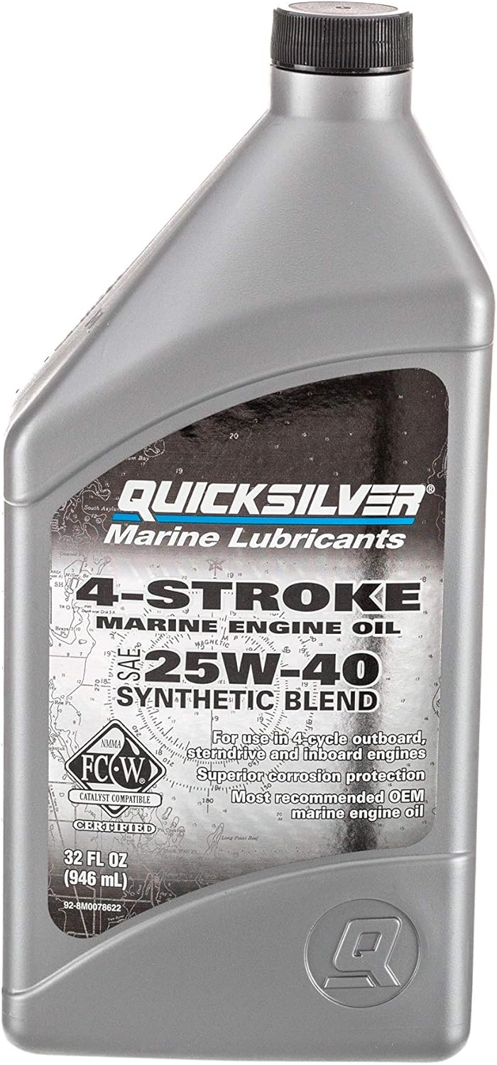 25W-40 Synthetic Marine Engine Oil Pack of 2 X64200