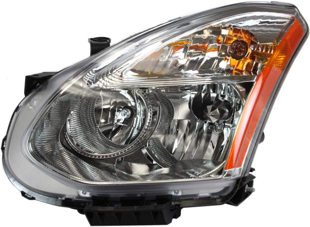 Headlight Assembly for Nissan Rogue 2013 Passenger Side Halogen O36075