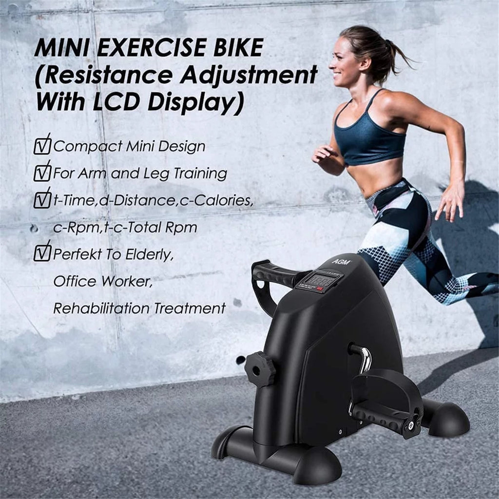 Mini Multi-Function Stepper Exercise Bike with LCD Screen F93740