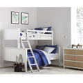 Twin-Over-Full Wood Bunk Bed J7739