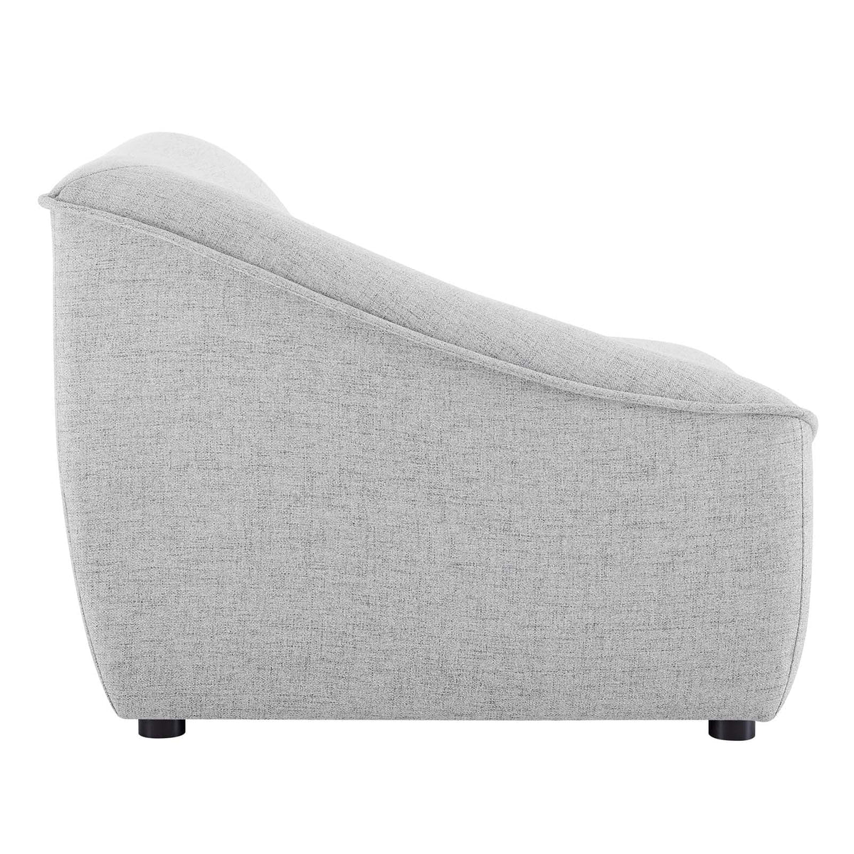 Light Gray 5-Piece Sectional Sofa O8670