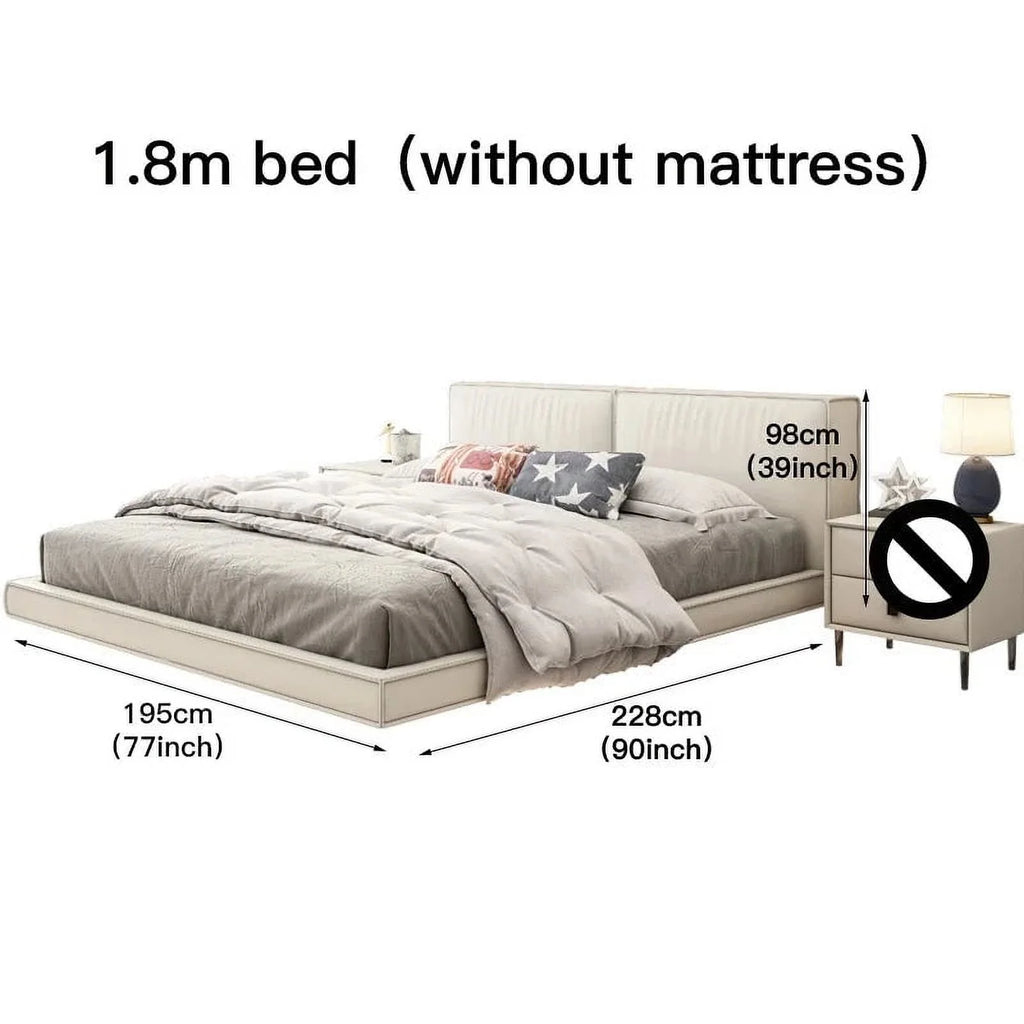Leather Queen Bed Frame E162