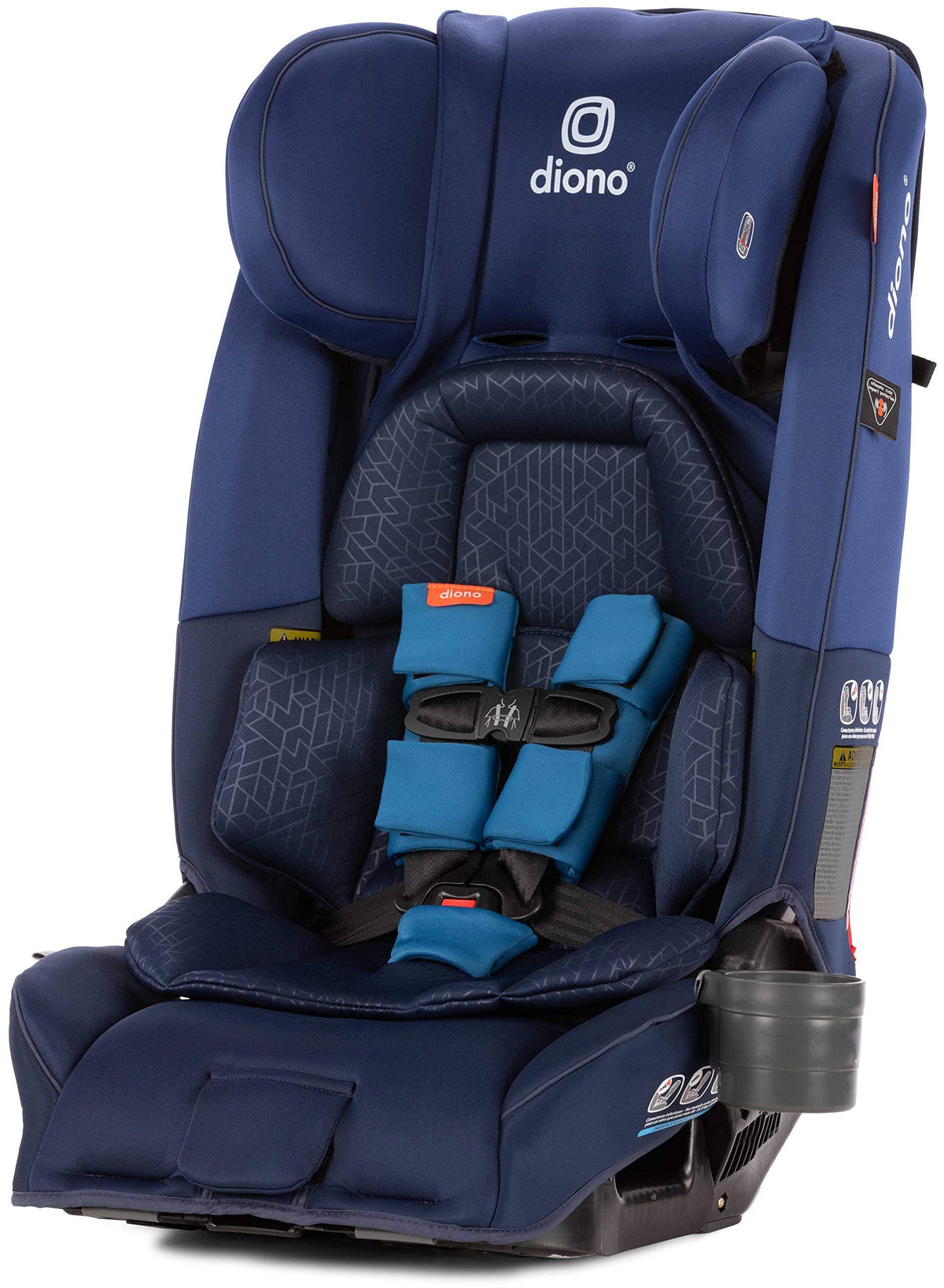 Blue All-in-One Convertible Car Seat D868