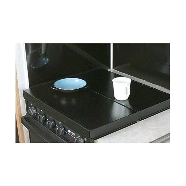 Black Universal Fit Stove Top Cover K14202
