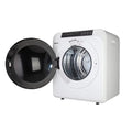 White 13lbs Capacity Stainless Steel Electric Clothes Dryer W56721
